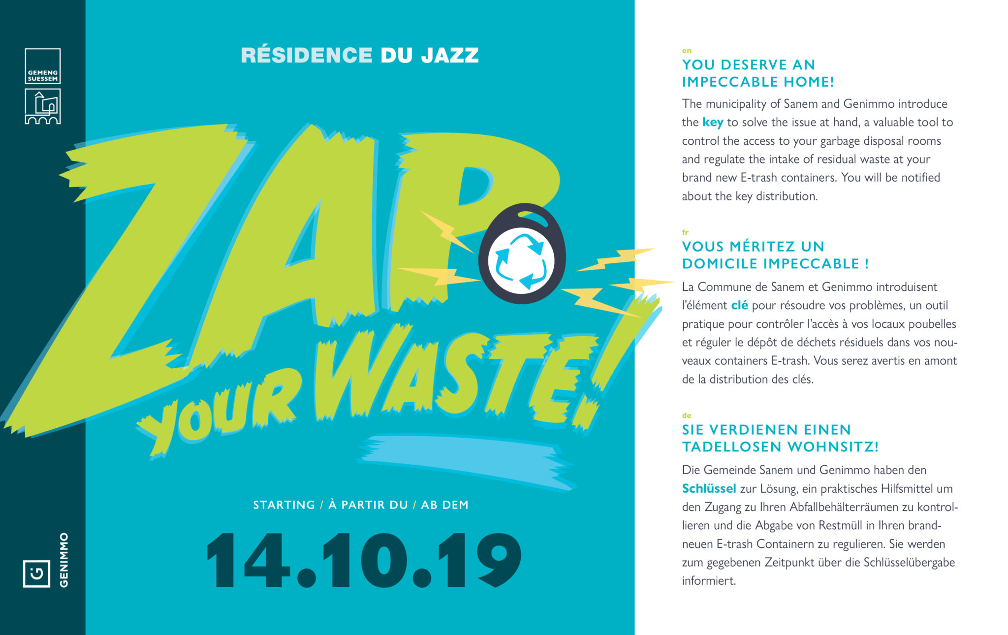 Zap Your Waste! - Commune De Sanem
